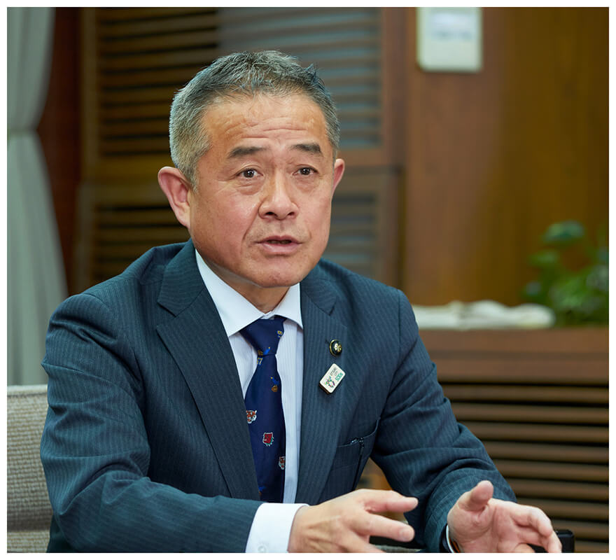 山梨県大月市長 小林 信保 氏